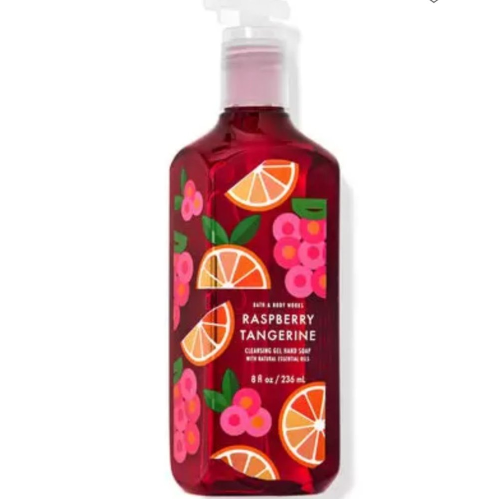 🆕2 Bath & Body Works Raspberry Tangerine Hand Soaps - Picture 4 of 4